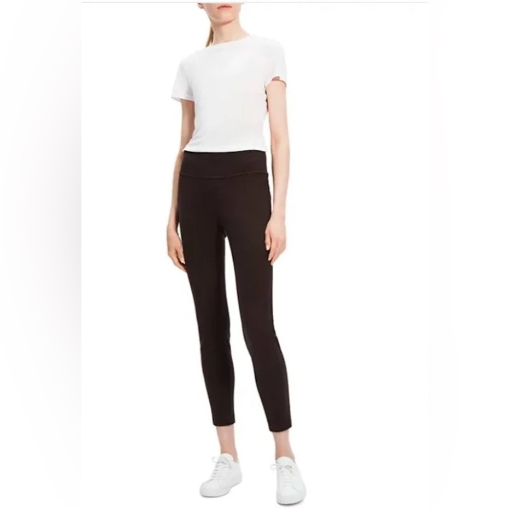 Theory Chocolate Brown Leggings